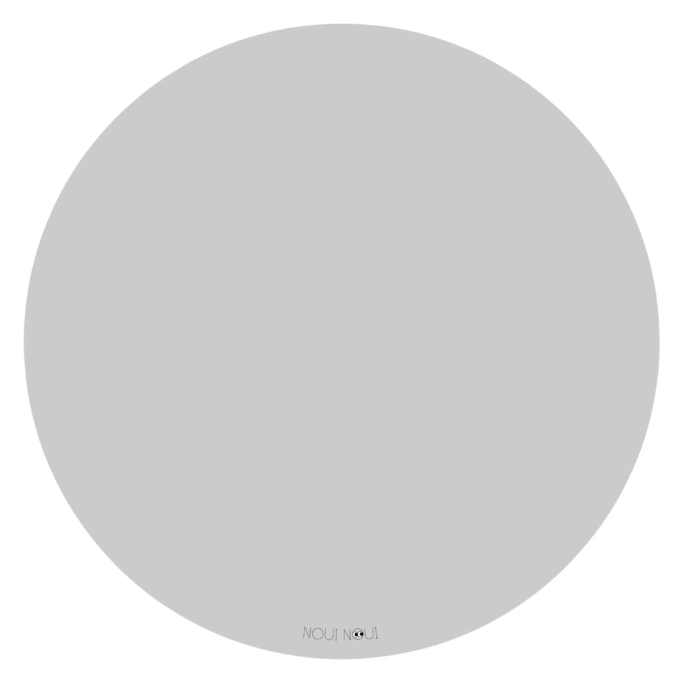 Noui Noui Tapis rond - gris poudré