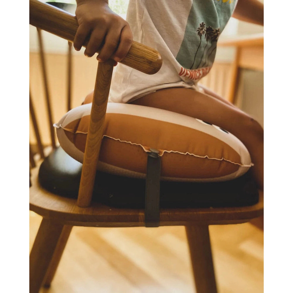Noui Noui Rehausseur de chaise gonflable - Moutarde/Nude