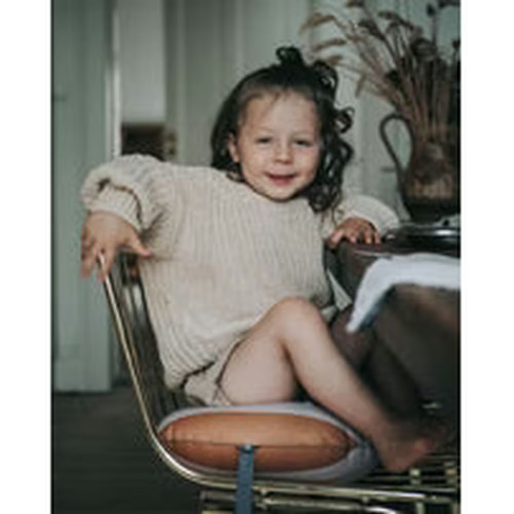 Noui Noui Rehausseur de chaise gonflable - moutarde/nude