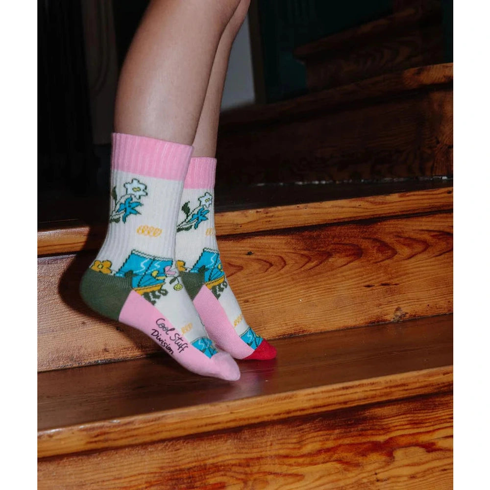 Hello Hossy - Lot de chaussettes - Fleurs sauvages