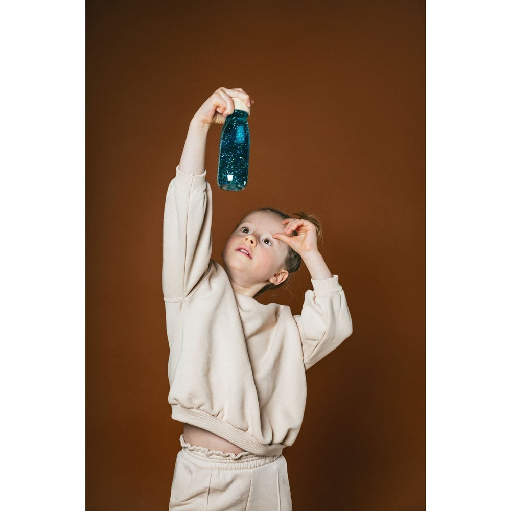 Petit Boum Bouteille Sensorielle Float Turquoise