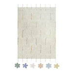 Lorena Canals Tapis lavable Wildflowers 120x160 cm
