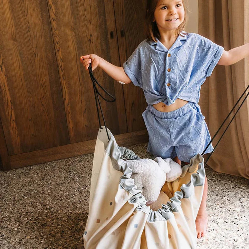 Sac de rangement et tapis de jeu Play & Go Worldmap Colour
