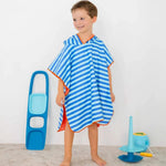 Quut - poncho à capuche - 60x60 Ocean