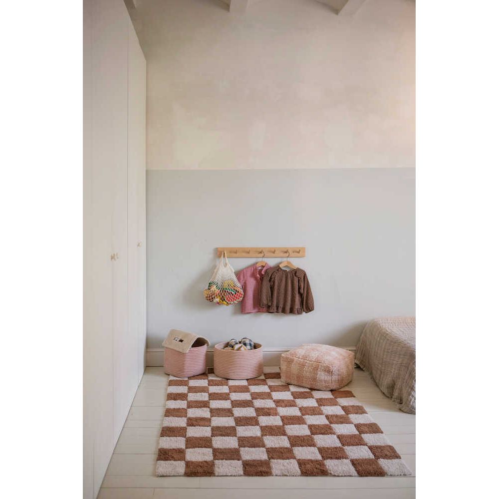 Lorenal Canals Pouf vichy rose