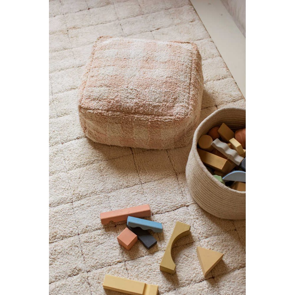 Lorenal Canals Pouf vichy rose