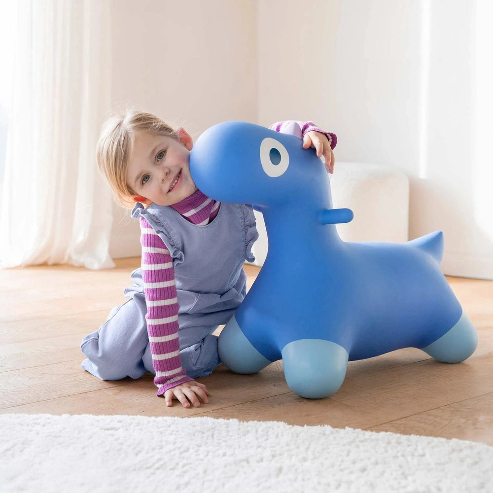 Quut Hoppi - Dinosaure rebondissant - Bleu