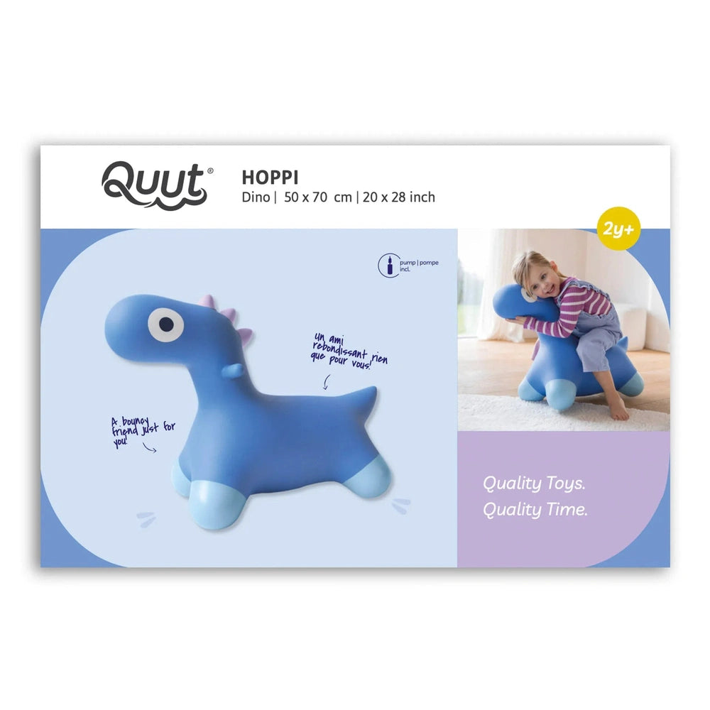 Quut Hoppi - Dinosaure rebondissant - Bleu