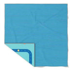 Quut - Serviette de jeu XL - 180x180 cm - On The Road Blue