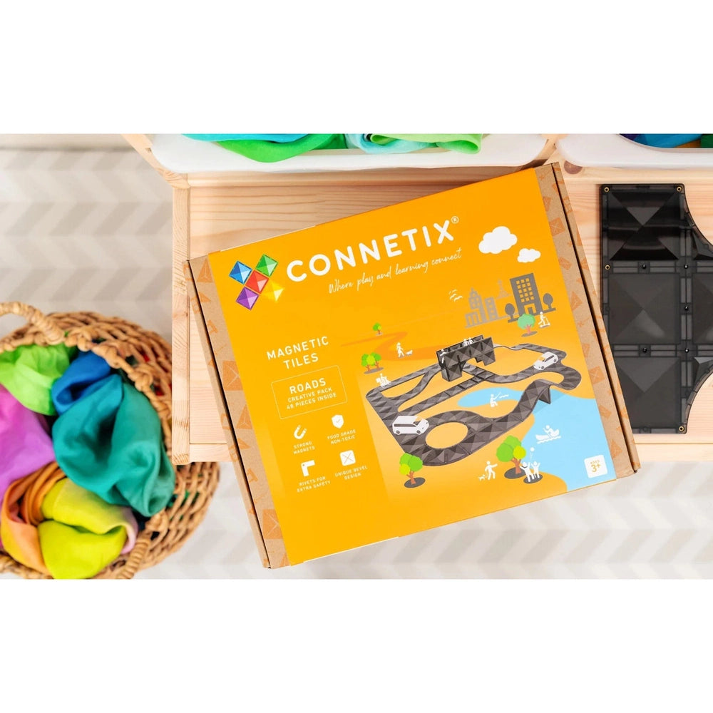 Connetix Creative Roads Pack | 48 pièces