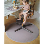 Noui Noui Tapis anti-déversement multifonction rond - Cacao