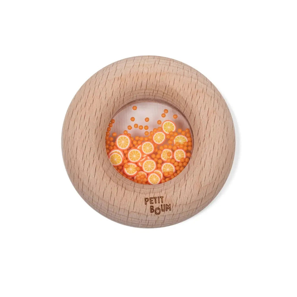 Petit Boum Donut sensoriel orange