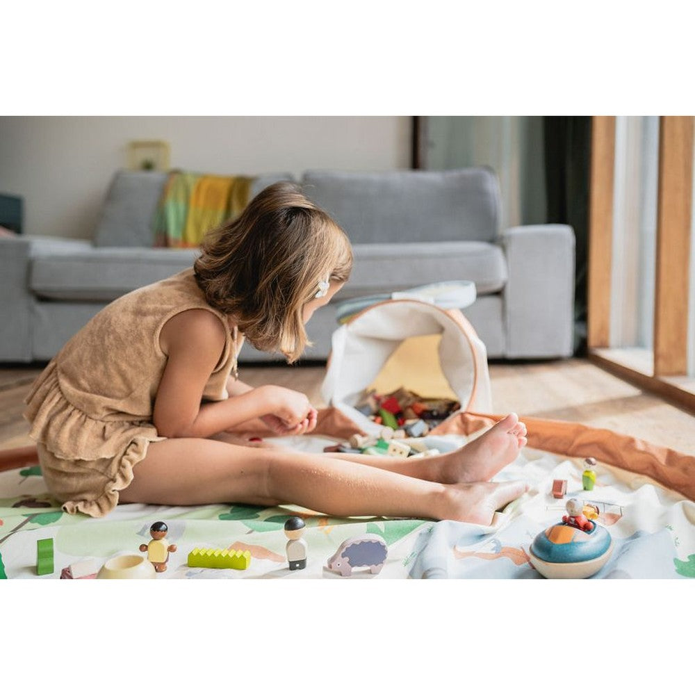 txt
Play&Go Soo Tapis de jeu et panier de rangement - Zoo