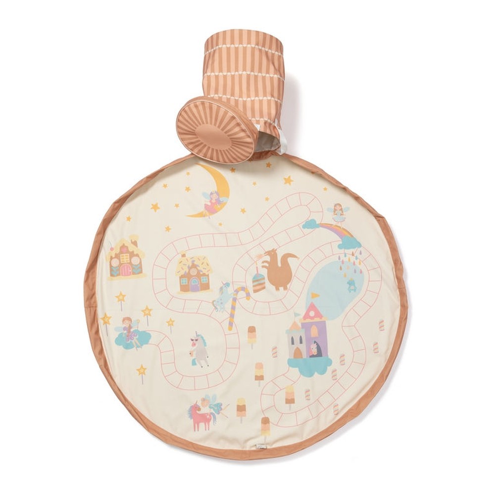 Tapis de jeu et panier de rangement Play&Go Soo - Fairy World