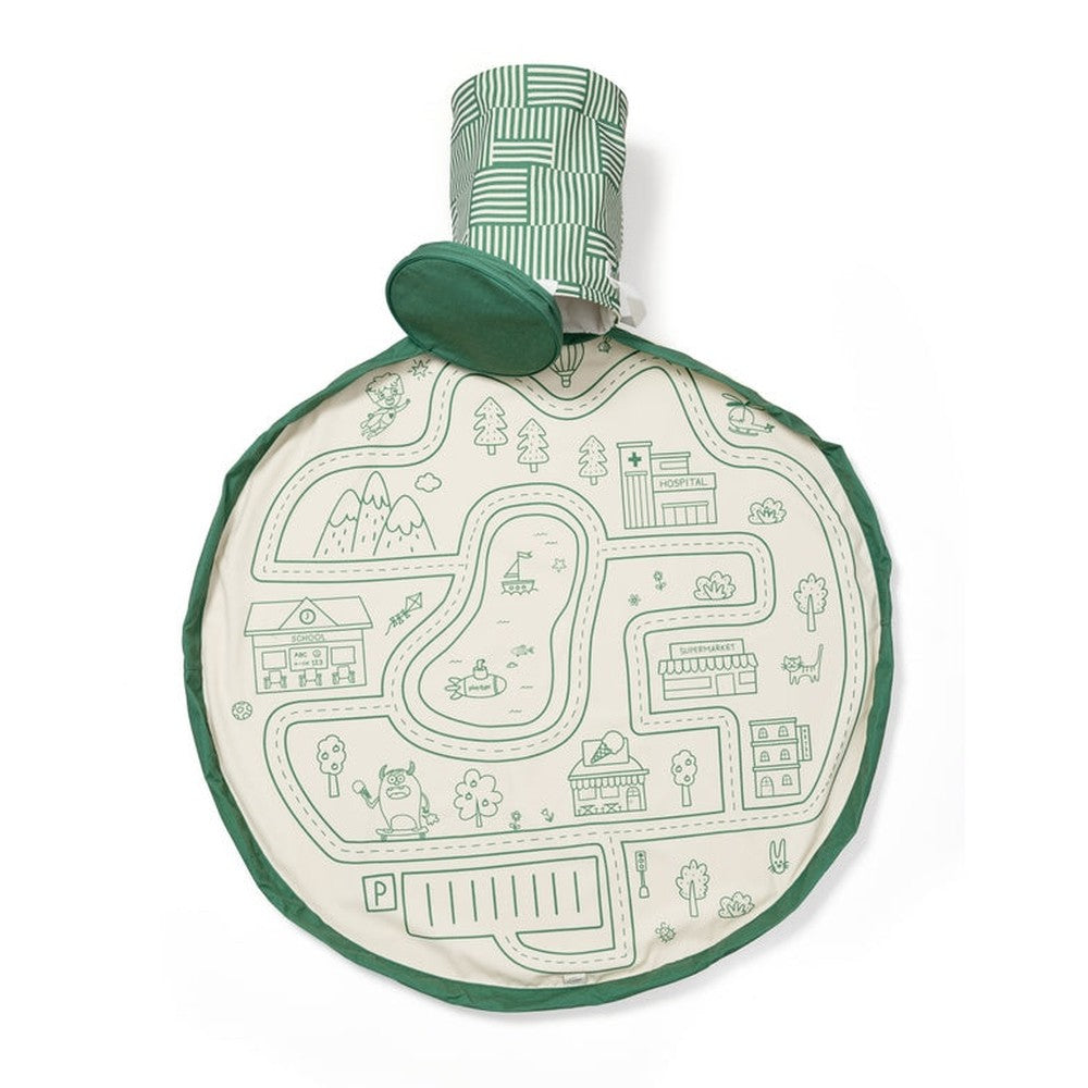 Play&Go Soo Tapis de jeu et panier de rangement - Roadmap