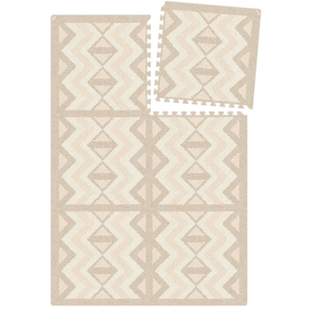 Tapis de jeu puzzle Kilim Eveve - Sable