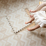 Eeveve Tapis de jeu puzzle kilim - sable