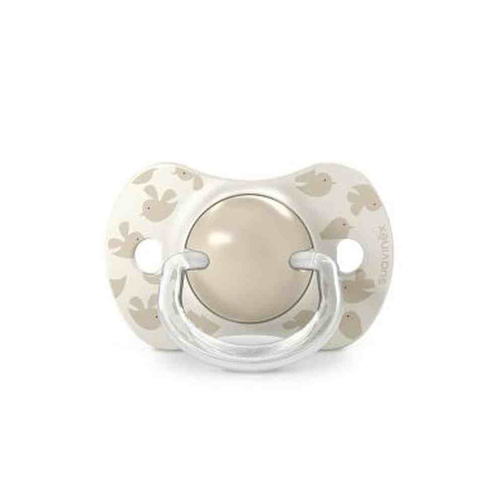 Lot de 2 sucettes Birdies SX Pro 6-18 mois - beige