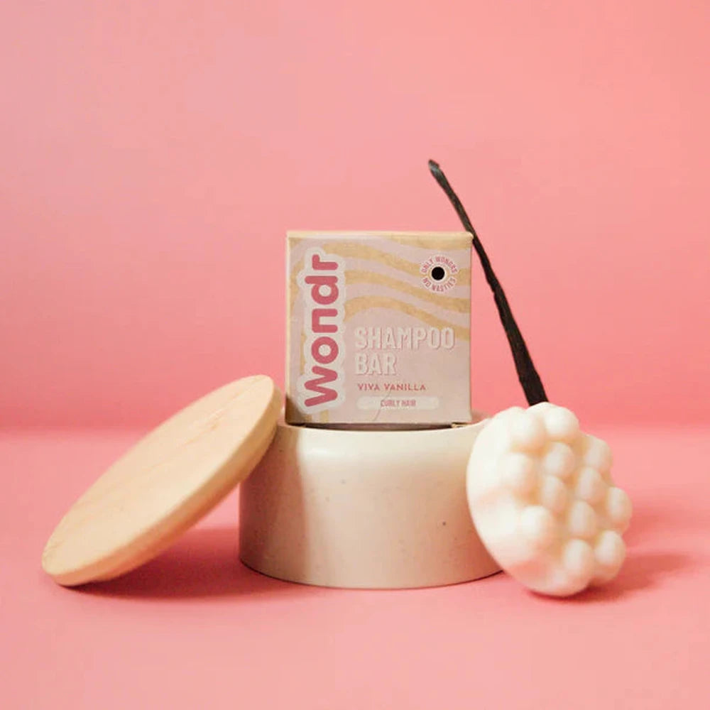 Wondr Viva Vanilla | Shampoo solide pour cheveux colorés