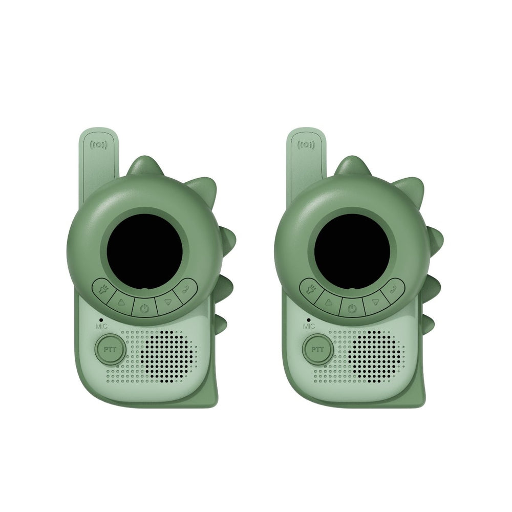 Le talkie-walkie Zoo de Zoofamily - set dinosaure vert
