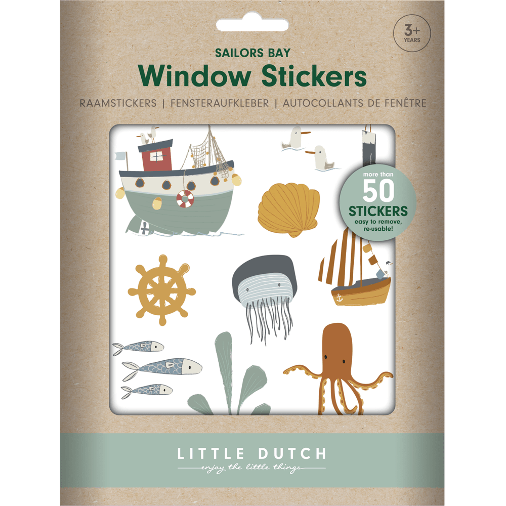 Stickers pour fenêtre Little Dutch - Sailors Bay