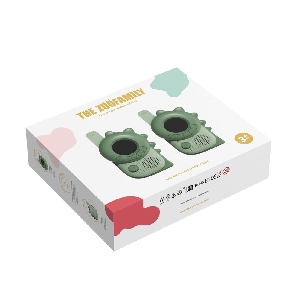 The Zoofamily Zoo Talkie-walkie - Set Dino vert