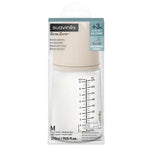 Suavinex - Biberon anti-coliques Zero.Zero - Débit moyen M - 270ml - +3m - Sable