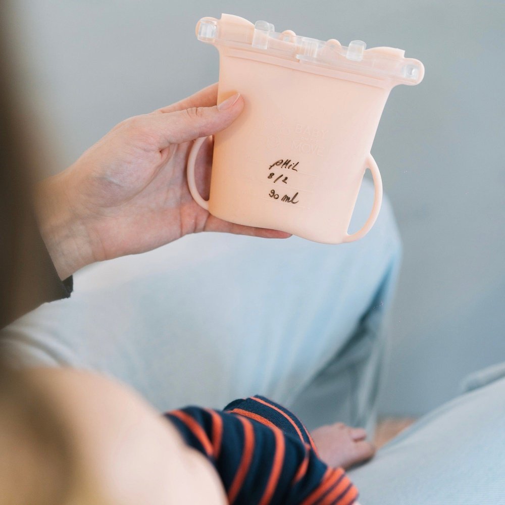 SAC YUMMY - ROSE PÂLE, LOT DE 2