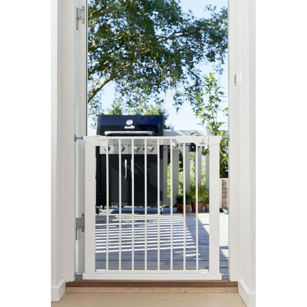 Barrière de porte avec rallonges blanche Babimex