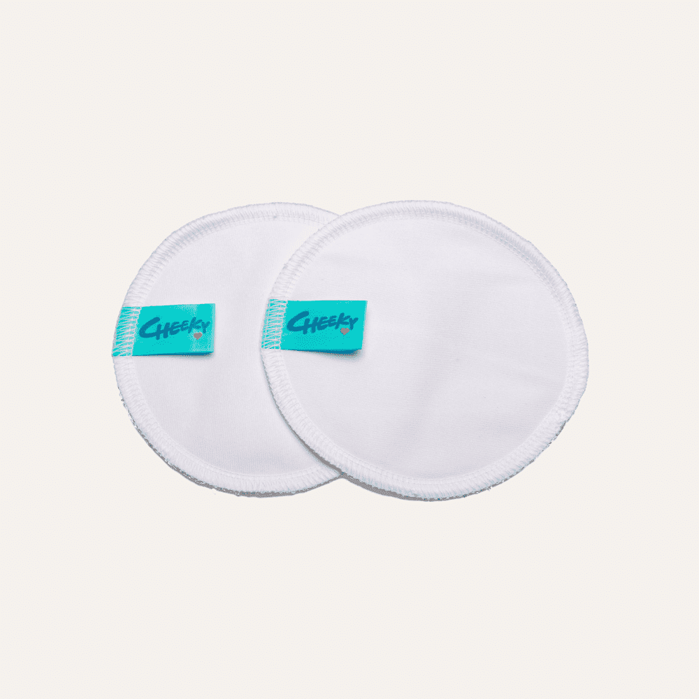 LINGETTES DÉMAQUILLANTES LAVABLES CHEEKY WIPES - BLANC