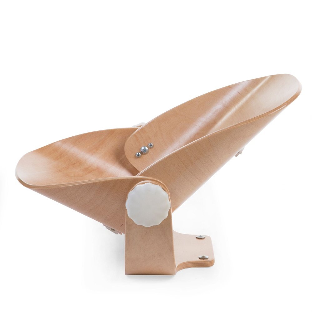 EVOLU SIÈGE NOUVEAU-NÉ NATUREL BLANC