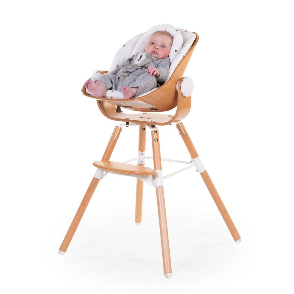 EVOLU SIÈGE NOUVEAU-NÉ NATUREL BLANC