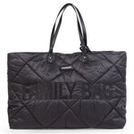 SAC FAMILLE NOIR MATELASSÉ