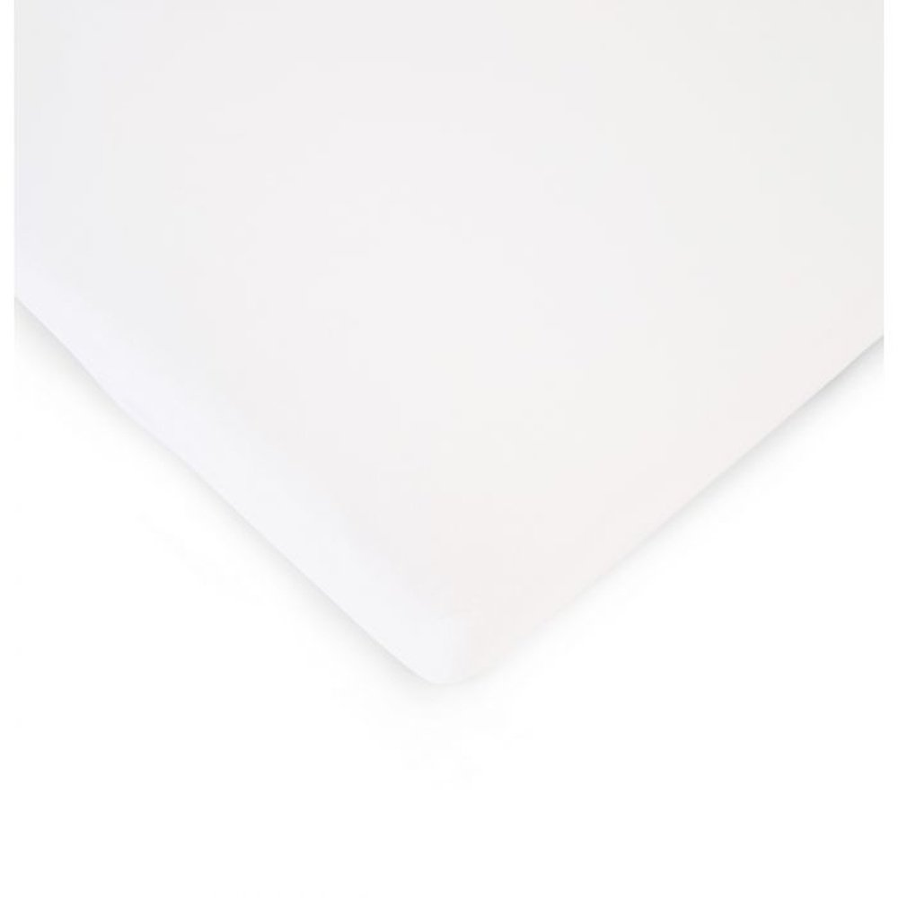 DRAP-HOUSSE EN JERSEY DE COTON BIO 70X140CM BLANC