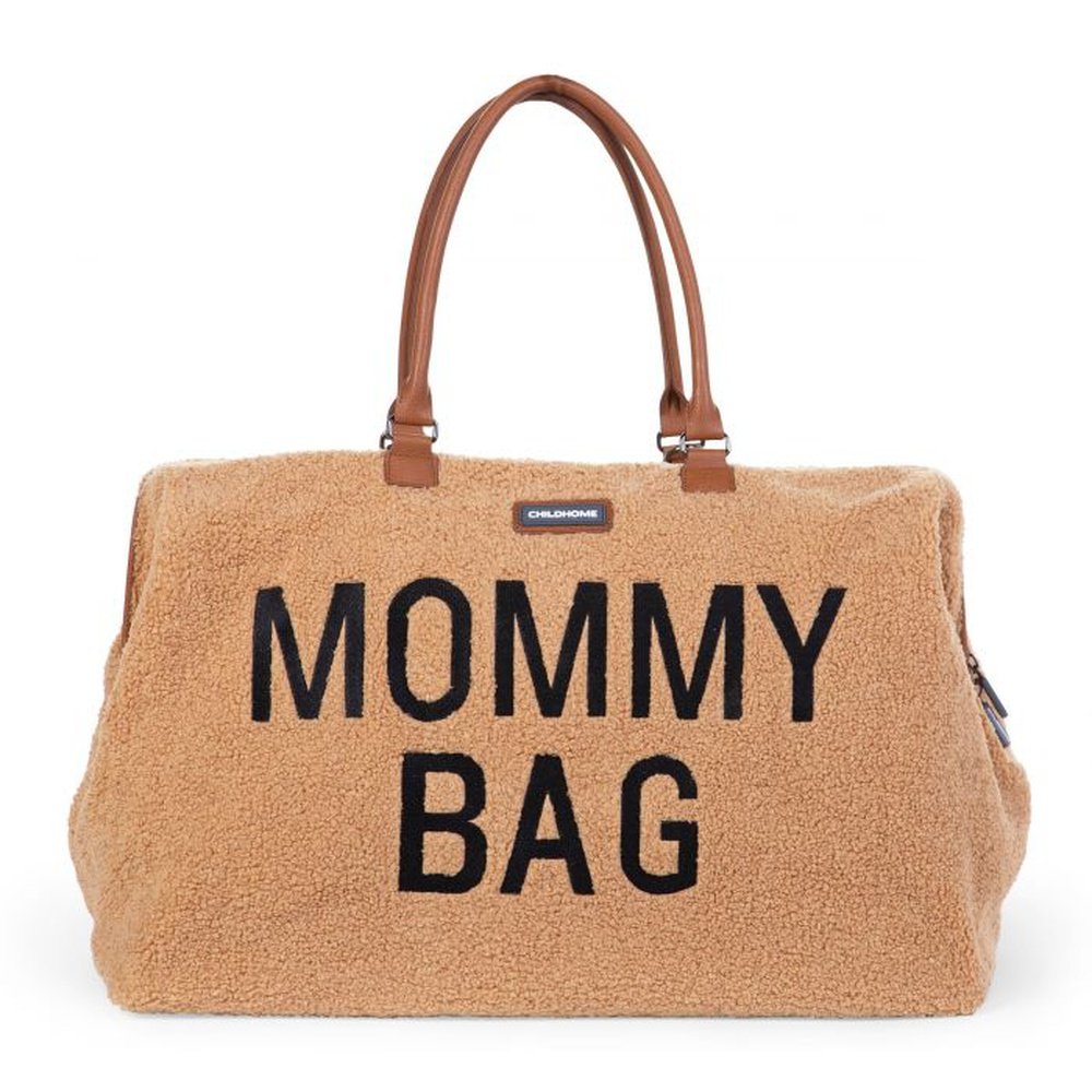 Sac mommy bag teddy brun