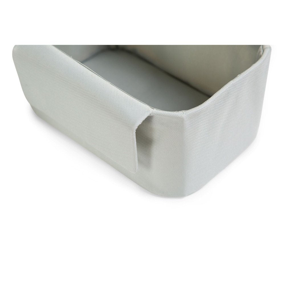 lot de 3 paniers suspendus - 21x14x10 Cm + 14x10x10 Cm - gris clair