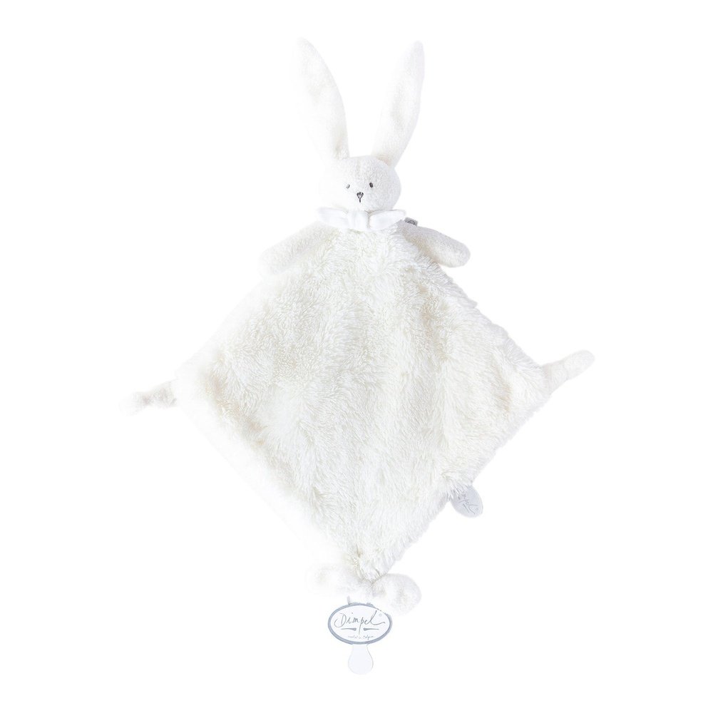 DOUDOU ‘ELLA’ LAPIN/BLANC Dimpel