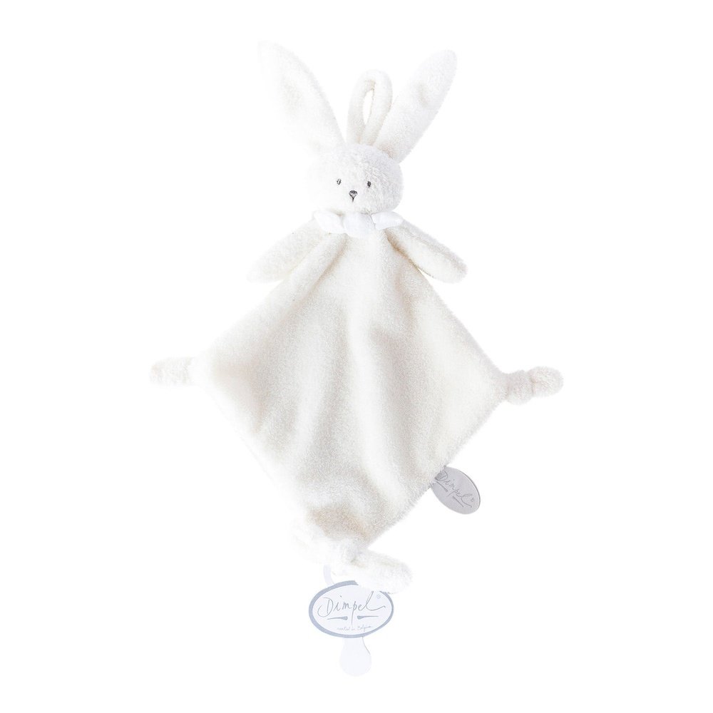 DOUDOU ‘ELLA’ LAPIN/BLANC Dimpel