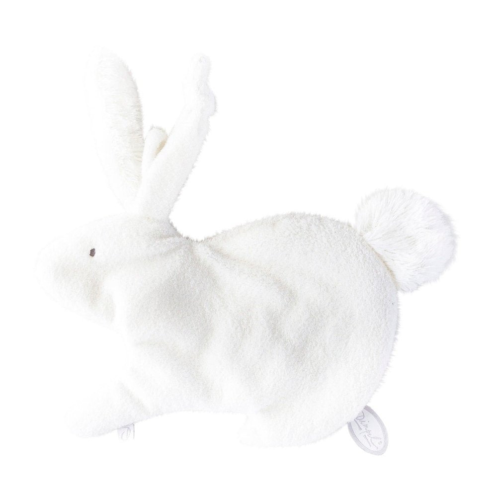 Doudou « Emma » lapin/blanc Dimpel