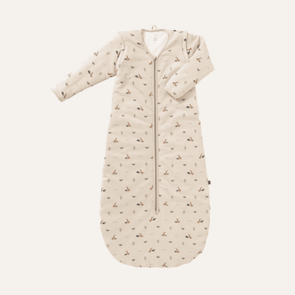 WINTERSAC DE NUIT AVEC MANCHES AMOVIBLES EN INTERLOCK RABBIT SANDSHELL - 2,8 TOG