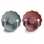 PACK DE 2 DAISY SILICONE - GRIS FRANÇAIS/WOODCH T2