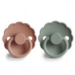 Lot de 2 en silicone - lilypad/or rose T2