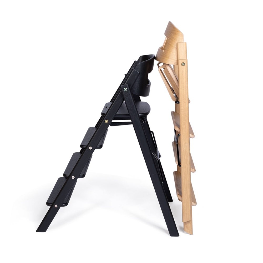 KAOS KLAPP chaise haute - chêne noir