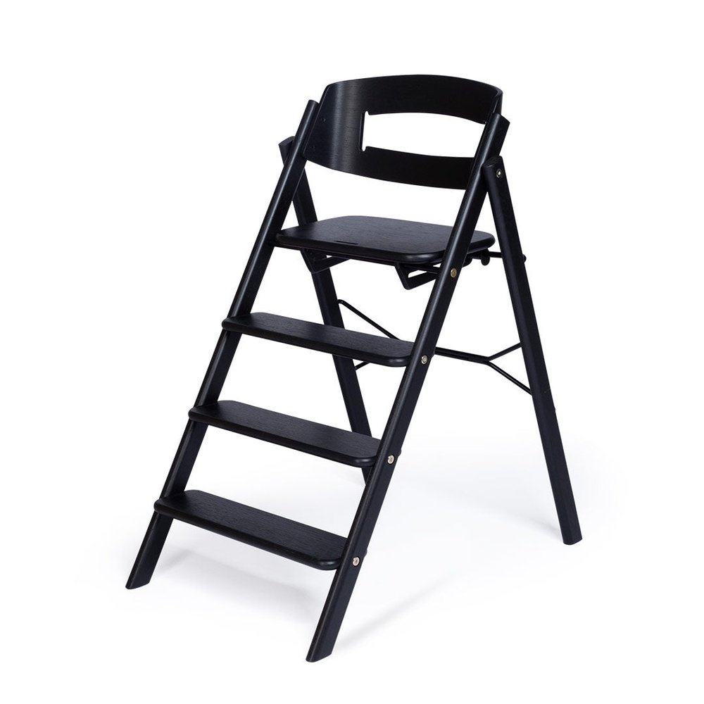 Chaise haute KAOS Klapp - chêne noir