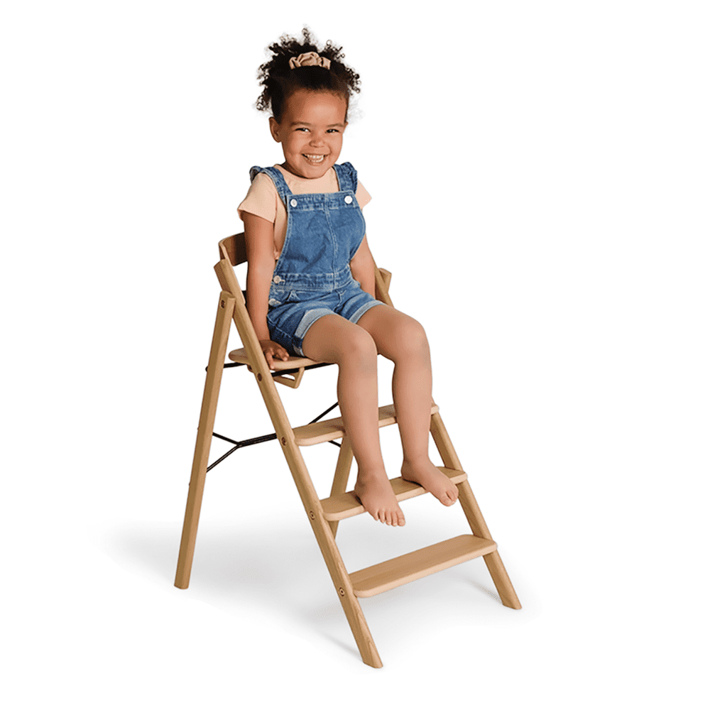 KAOS KLAPP chaise haute - chêne naturel