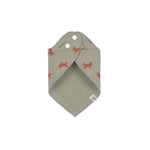 Foulard/bandana triangle bébé motif Little Forest renard Lässig