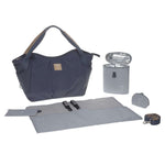 Sac à langer double navy Lässig