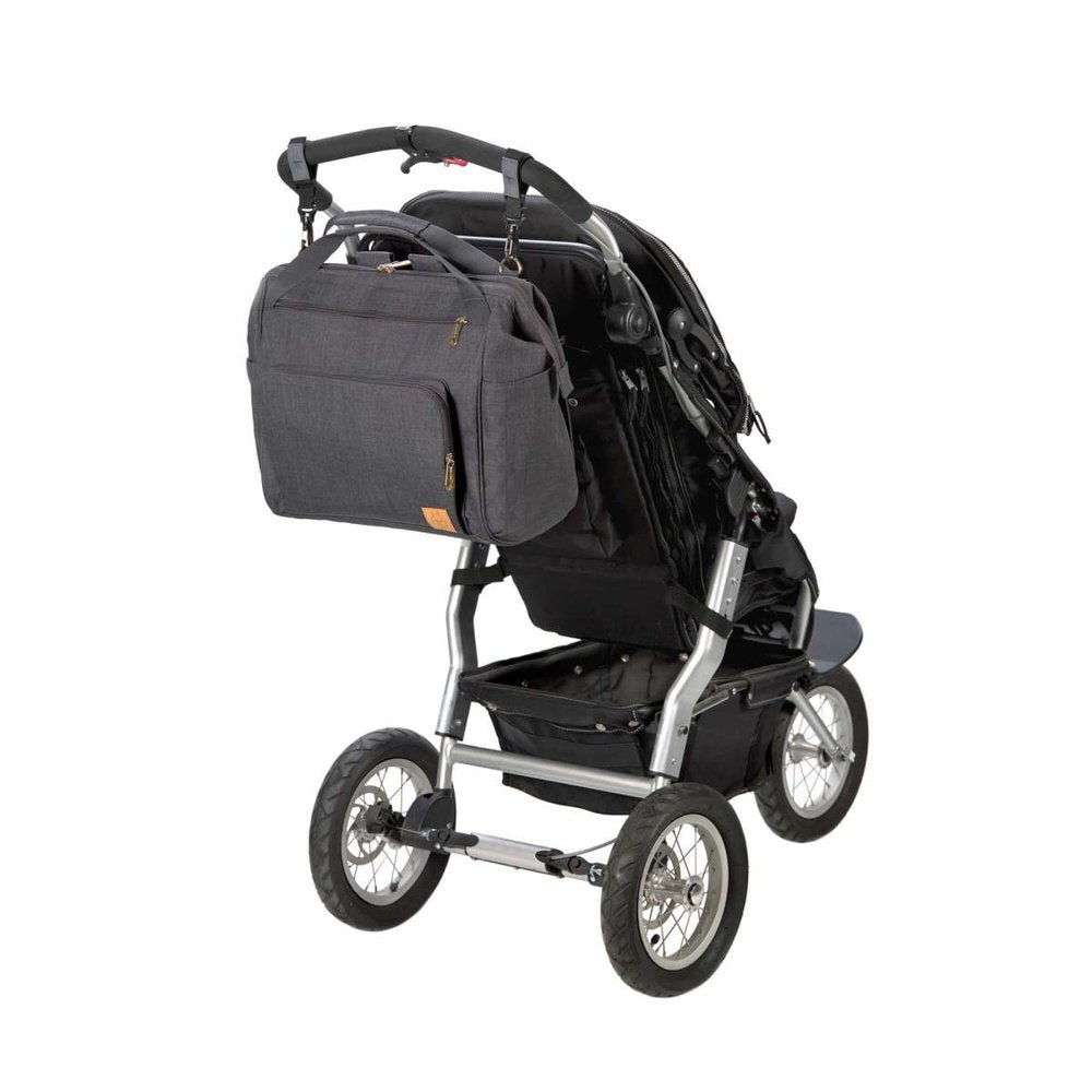 Sac à langer pour jumeaux Goldie/anthracite Lässig