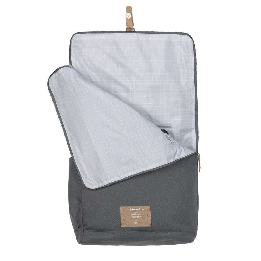 SAC À DOS ROLL-TOP SAC À LANGER ANTHRACITE Lässig