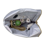 Sac à dos roll-top / sac à langer vert olive Lässig